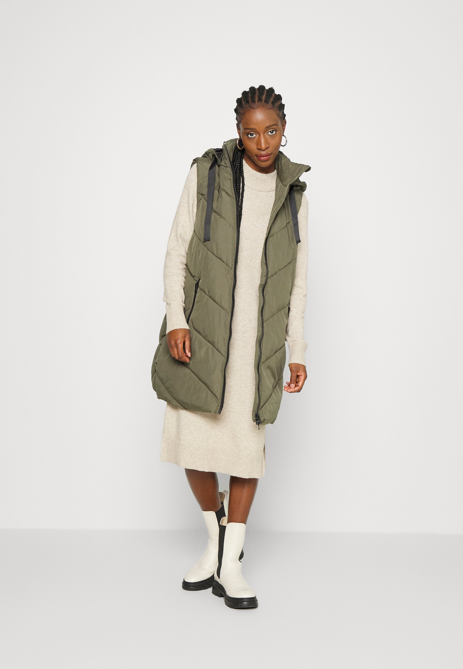 Weste lang jdy Clearance